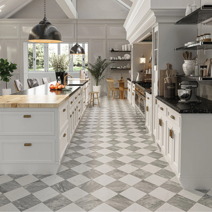 Gresie portelanata Chess Bardiglio 44x44 cm