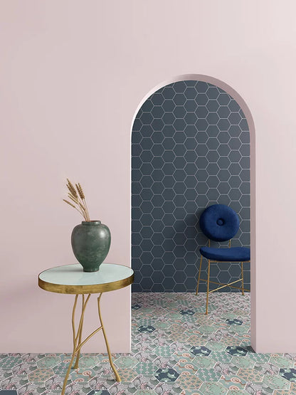 Decor Good Vibes Decor 2, 14x16 cm, ceramica portelanata