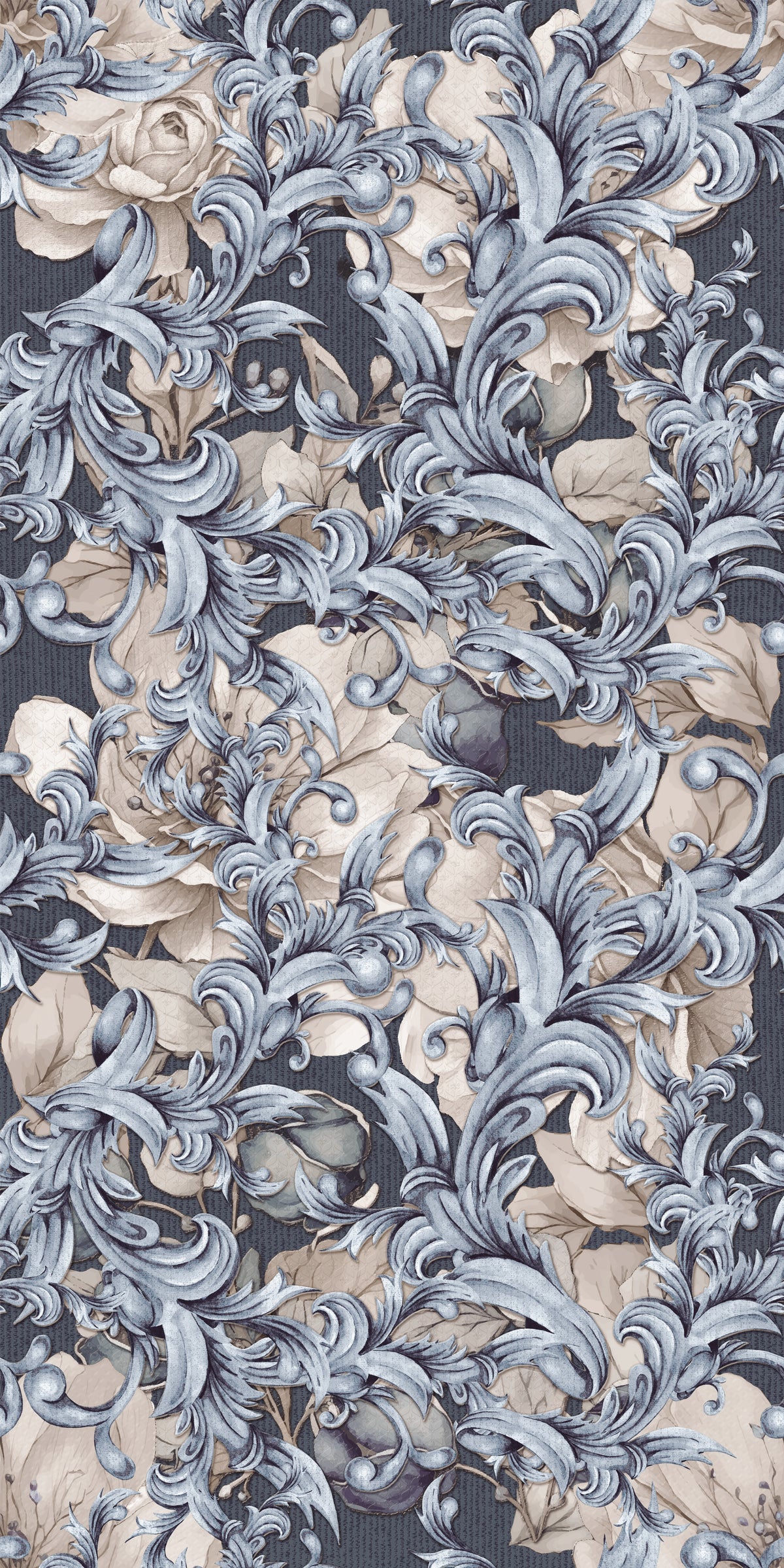 Faianta Bellagio Baroque Blu Mix 60x120 cm