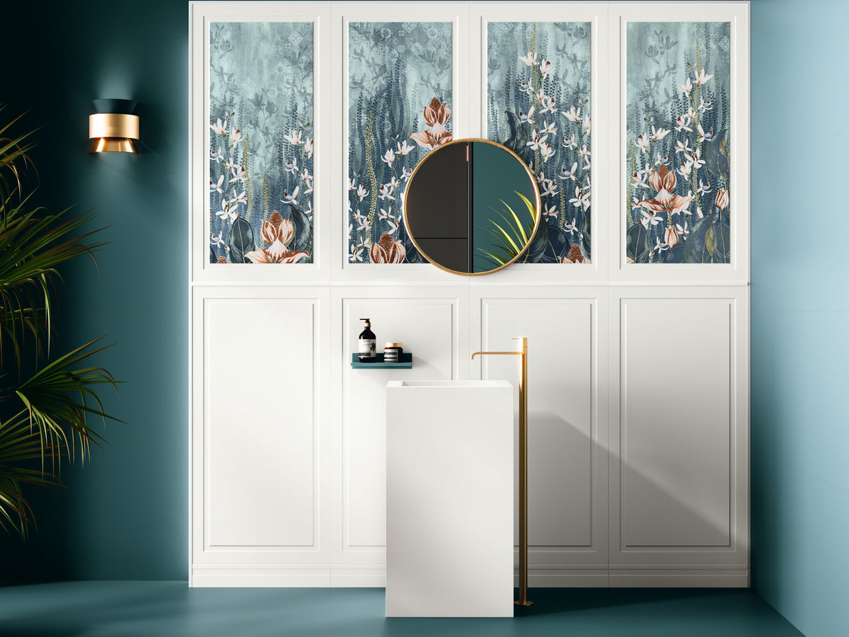 Faianta Bellagio Como Blu Mix 60x120 cm