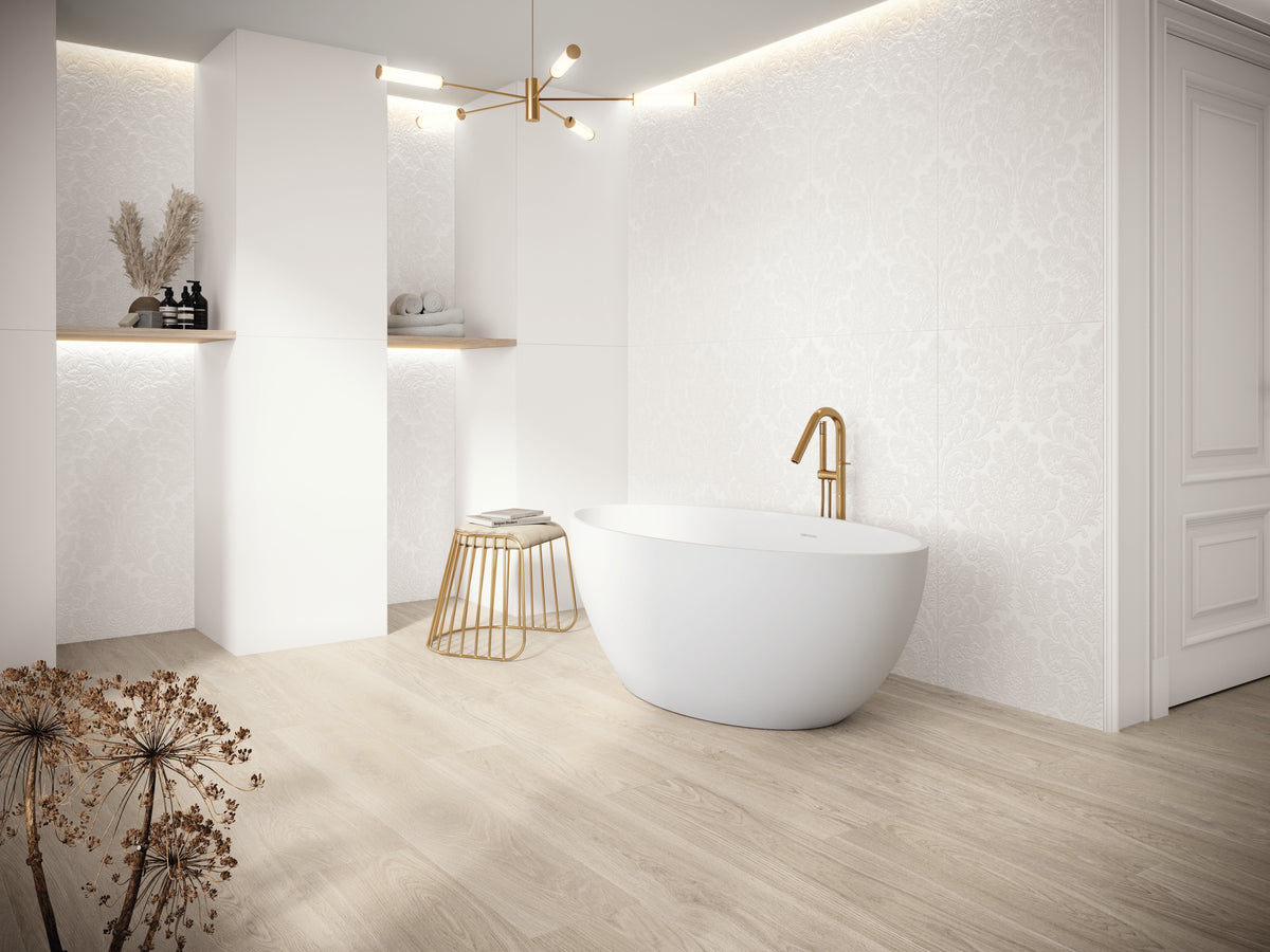 Faianta Bellagio Majestic Bianco 60x120 cm
