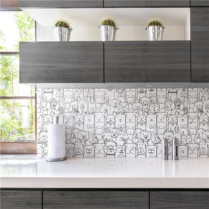 Gresie portelanata Oh my Dog 25x25 cm