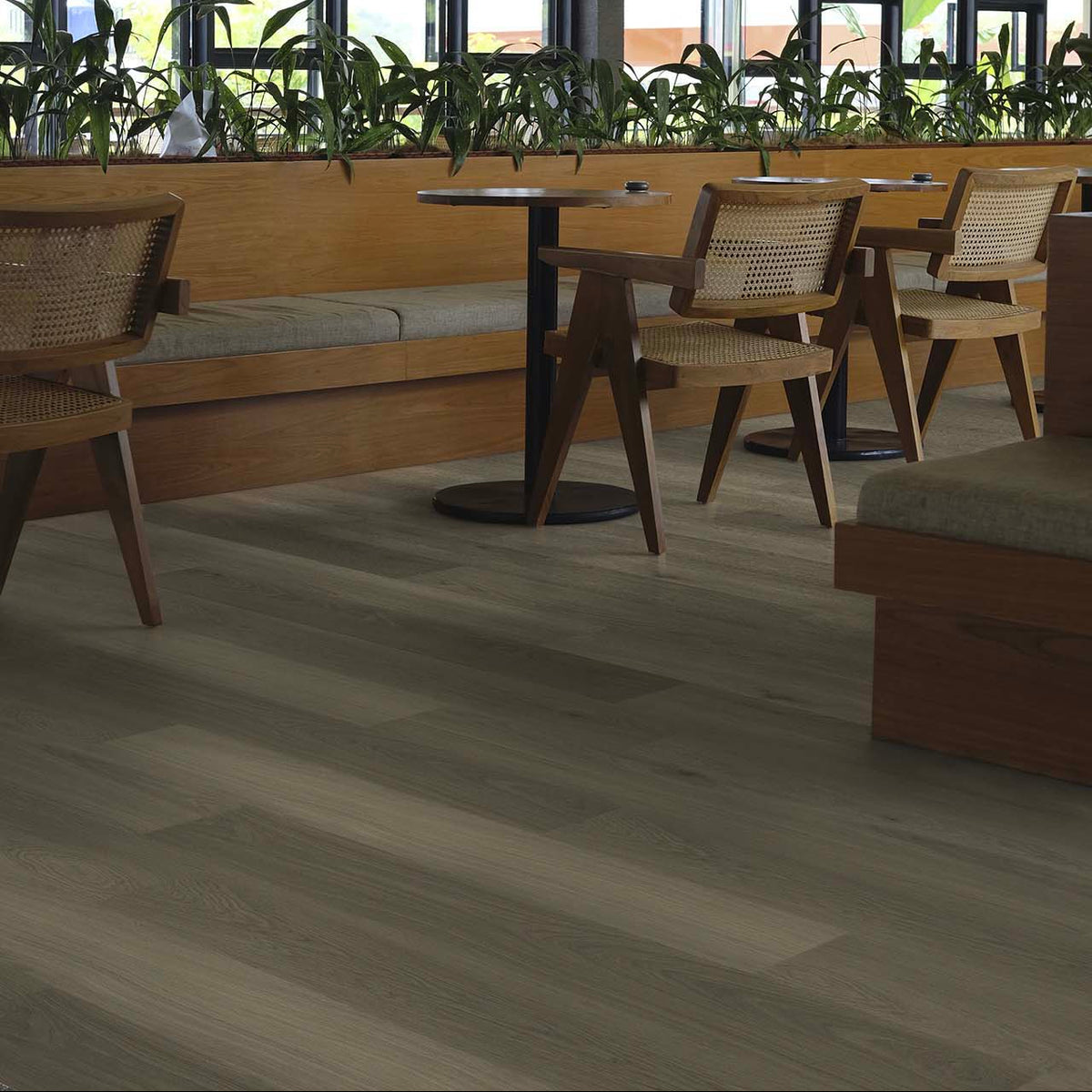 Pardoseala SPC Forest Taupe 18.2x122 cm, 5 mm