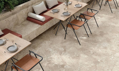 Gresie portelanata Gravina Beige 60X120 cm, mat, Spania
