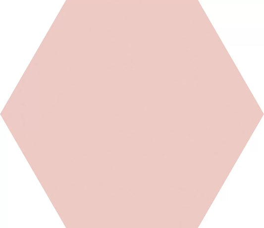 Gresie portelanata Croma Rosy Hex 23x27 cm, mat