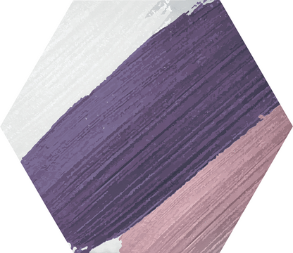 Gresie / Faianta Rothko Color Mix Hex 25x22 cm, ceramica portelanata