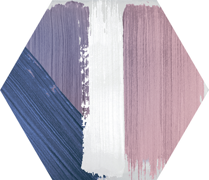 Gresie / Faianta Rothko Color Mix Hex 25x22 cm, ceramica portelanata