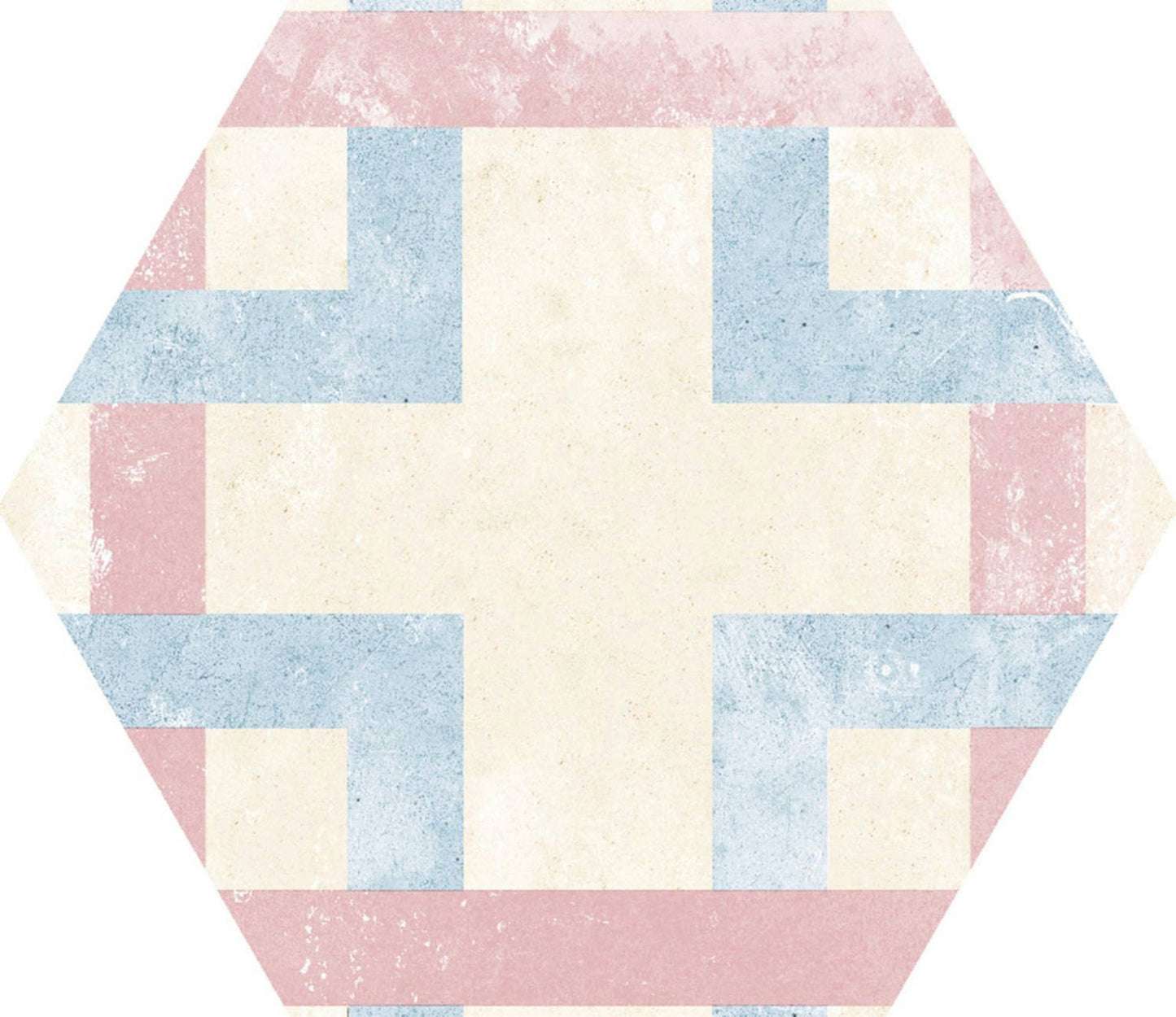 Gresie / Faianta Heritage Mix Hex 22x25 cm, ceramica portelanata, Spania