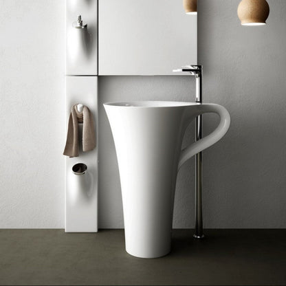 Lavoar freestanding Cup Artceram 70x50 cm H85 cm OSL004 - produs expus