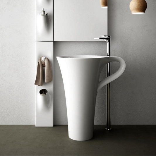 Lavoar freestanding Cup Artceram 70x50 cm H85 cm OSL004 - produs expus