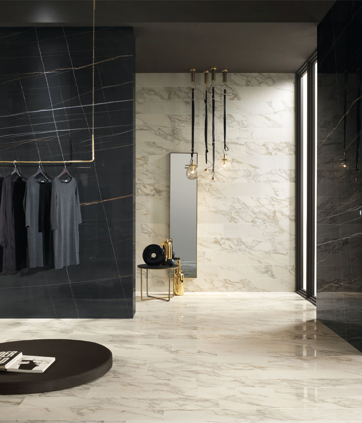 Gresie portelanata Calacatta Gold Matt 60x120 cm, productie Italia