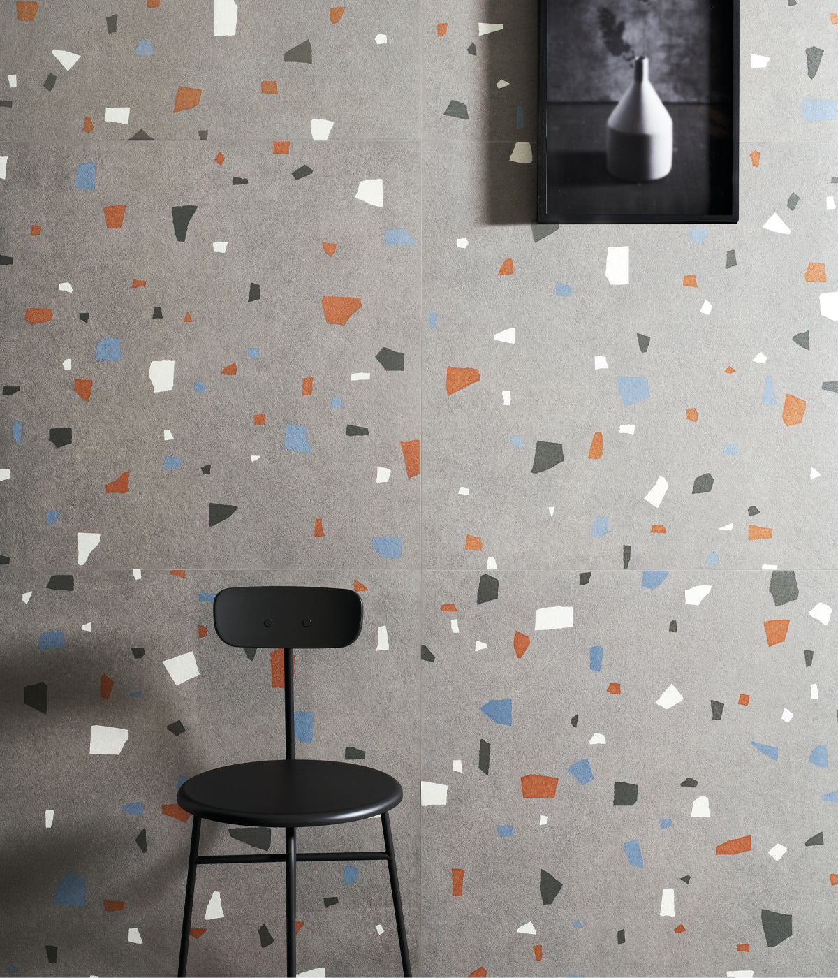 Gresie Nuances Antracite Coccio 60x120 cm, finisaj mat