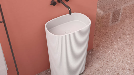 Lavoar freestanding Olympia Alb 55 cm
