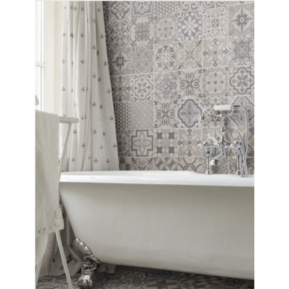 Gresie / Faianta Portelanata Skyros Deco Gris 44x44 cm