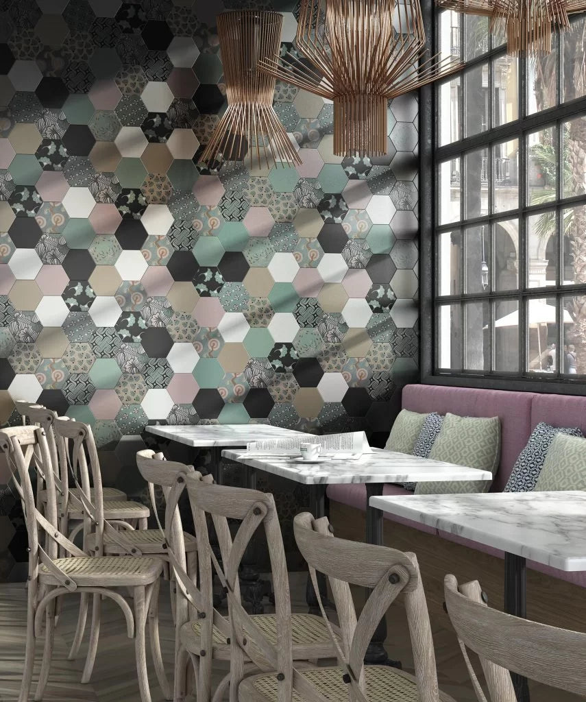 Decor Good Vibes Decor 3, 14x16 cm, ceramica portelanata