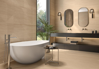 Faianta portelanata riflaj Soleil Decor Honey Matt 59.5x119.2 cm