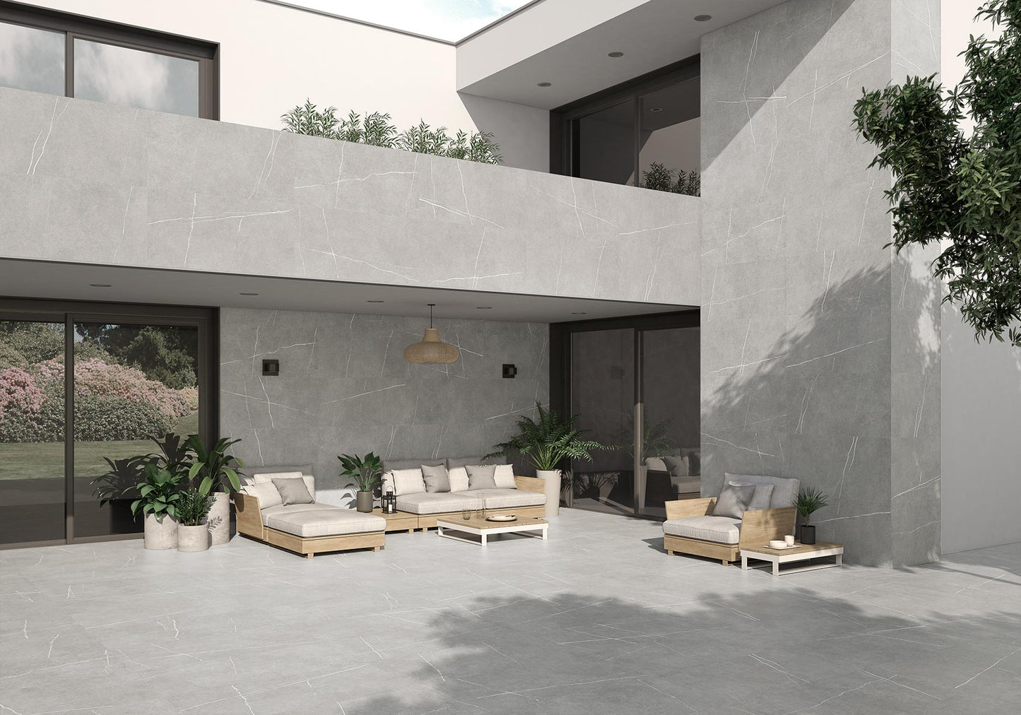 Gresie portelanata Kairos Grey Matt 60x120 cm