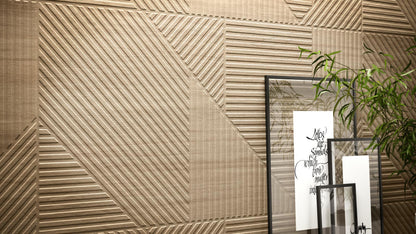 Faianta portelanata riflaj Soleil Decor Honey Matt 59.5x119.2 cm