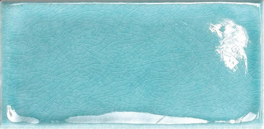 Faianta Tonalite Krakle Aqua Chiara 7.5x15 cm, glazurata, Italia