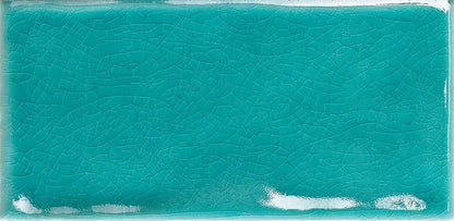 Faianta Tonalite Krakle Aqua 7.5x15 cm, glazurata, Italia