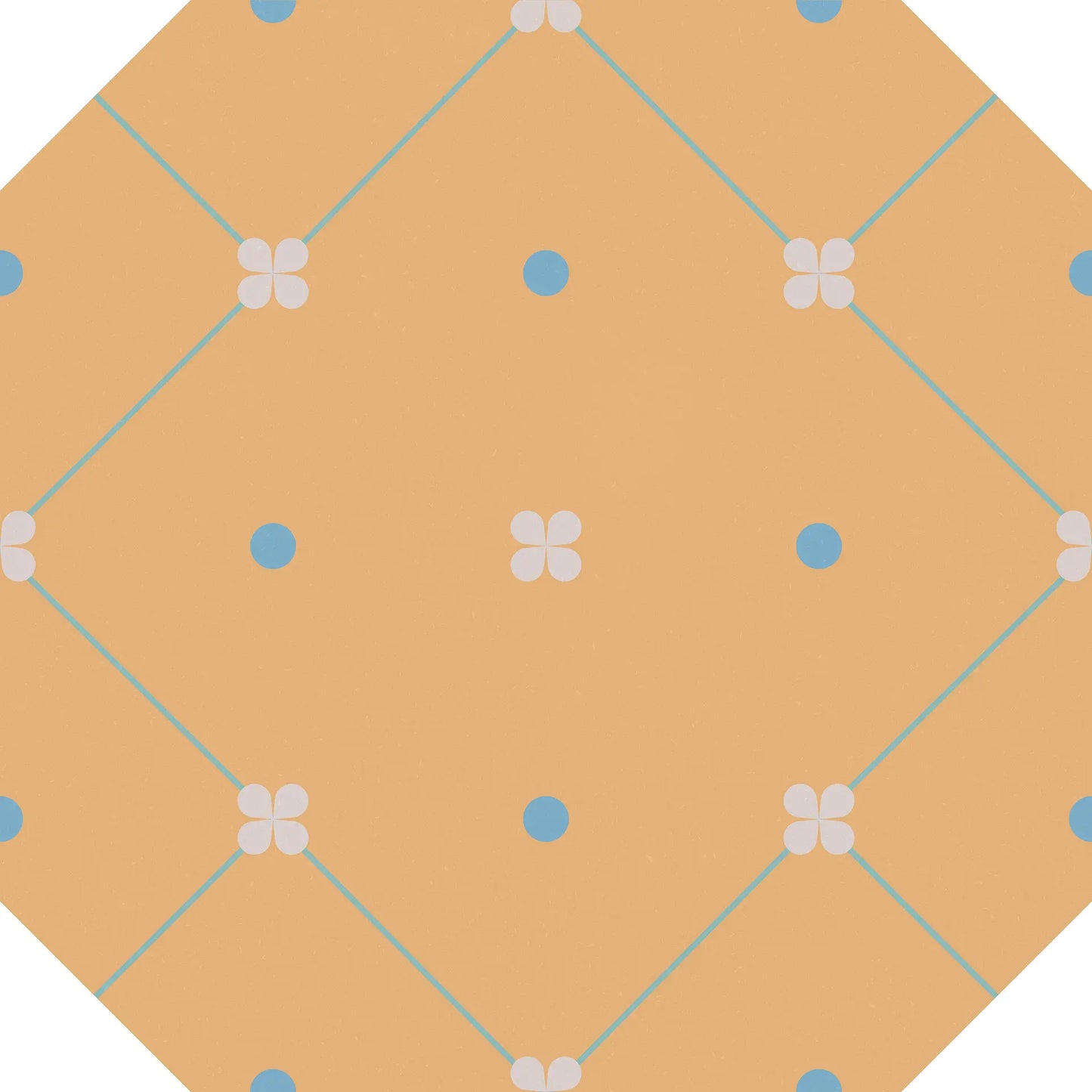 Gresie decorativa Octogon Tender Dec. Impala 20x20 cm