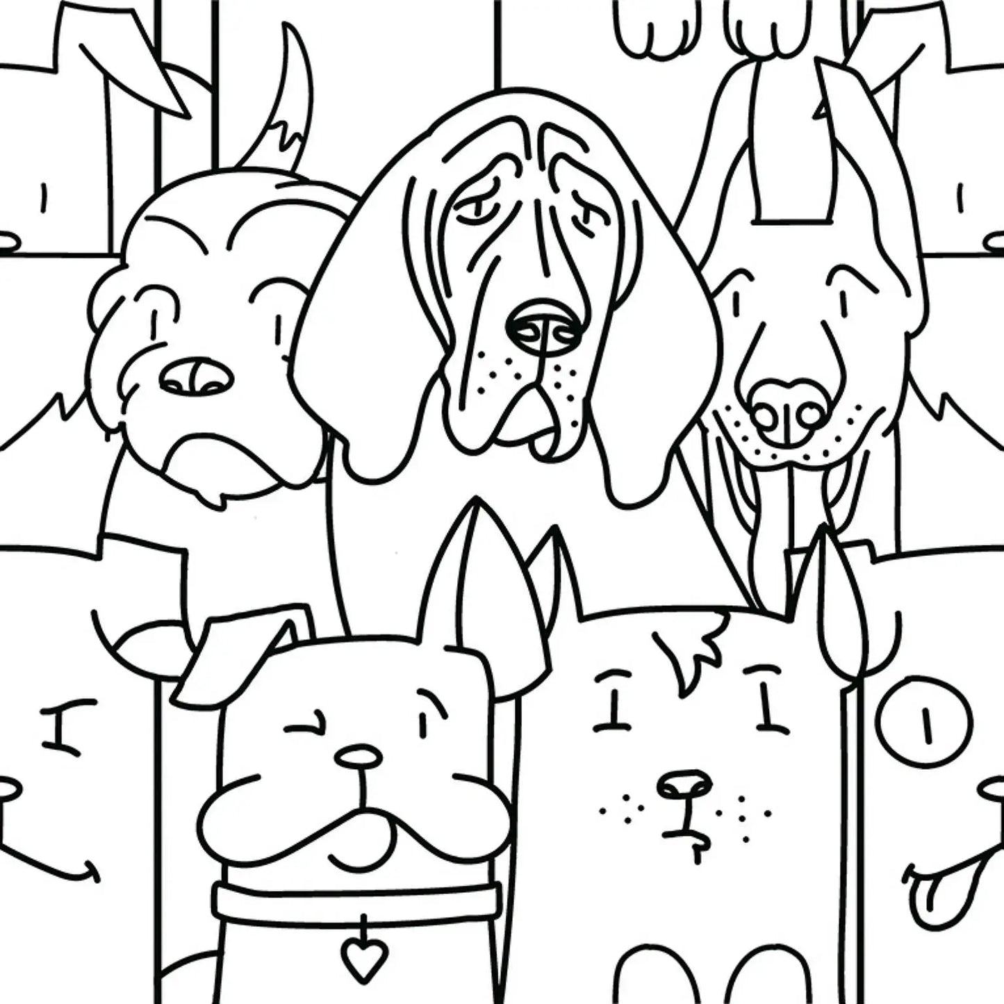 Gresie portelanata Oh my Dog 25x25 cm