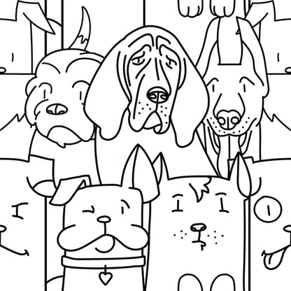 Gresie portelanata Oh my Dog 25x25 cm