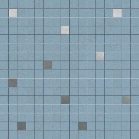Mozaic Impulse Metal Blue 30.5x30.5 cm