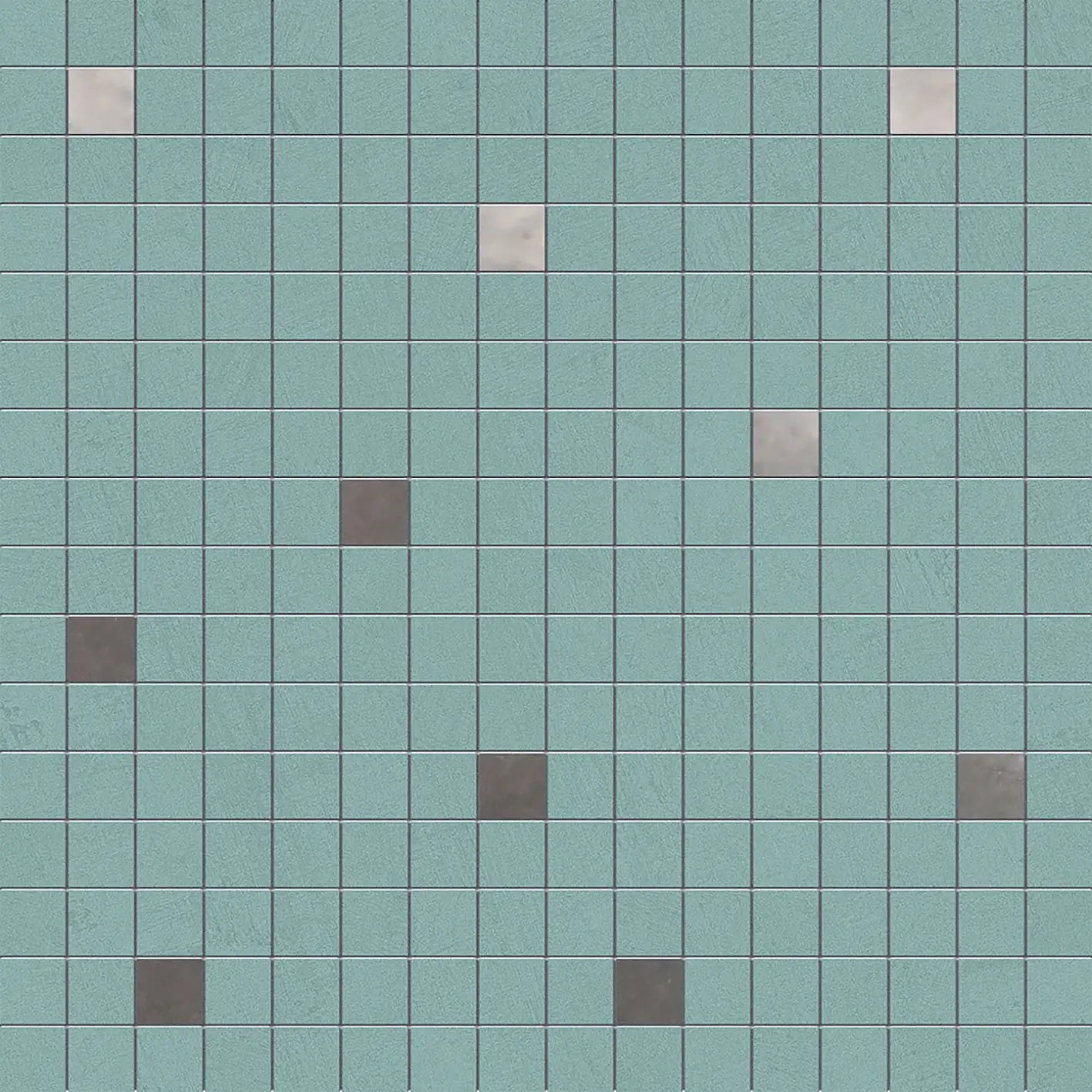 Mozaic Impulse Metal Turquoise 30.5x30.5 cm