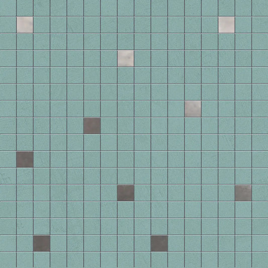 Mozaic Impulse Metal Turquoise 30.5x30.5 cm