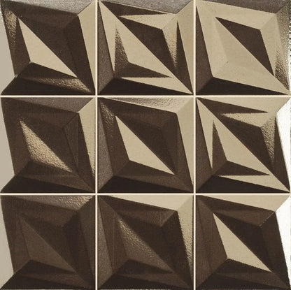 Faianta cu efect metalic Delta Oro 33x33 cm