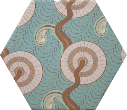 Decor Good Vibes Decor 2, 14x16 cm, ceramica portelanata