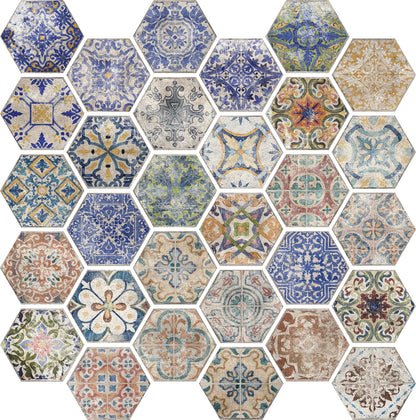 Gresie portelanata Veracruz Hex 23x27 cm