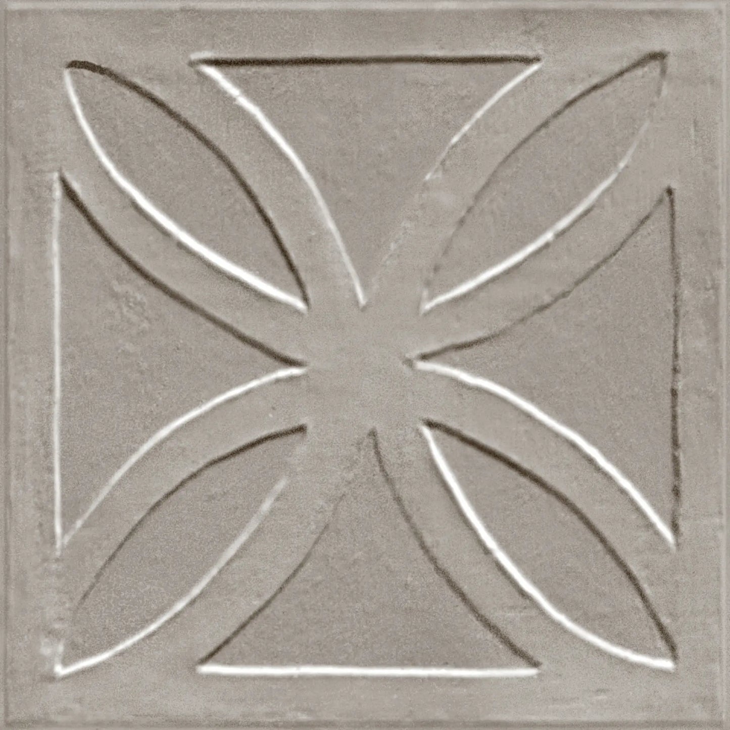 Faianta portelanata Amuri Gelosia 3D Grigio 20x20 cm