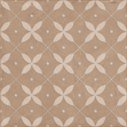 Faianta portelanata Amuri Decoro Zucchero Cotto 20x20 cm