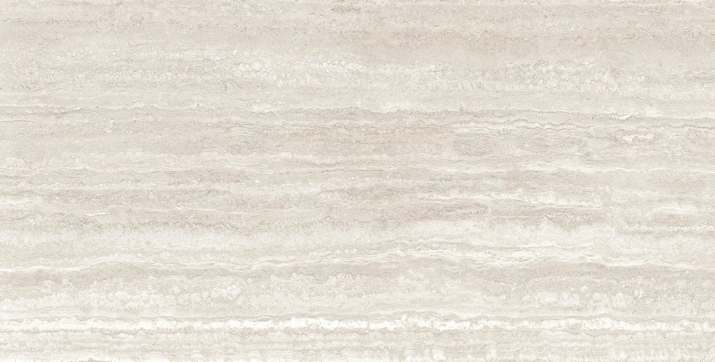 Gresie portelanata Realstone_Travertino Vein Bianco 60x120 cm, productie Italia