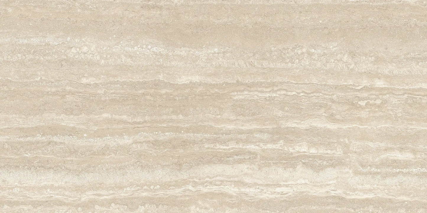 Gresie portelanata Realstone_Travertino Vein Beige 60x120 cm, productie Italia