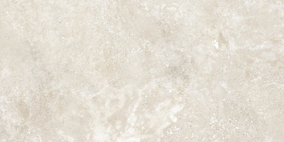 Gresie portelanata Realstone_Travertino Cross Bianco 60x120 cm, productie Italia