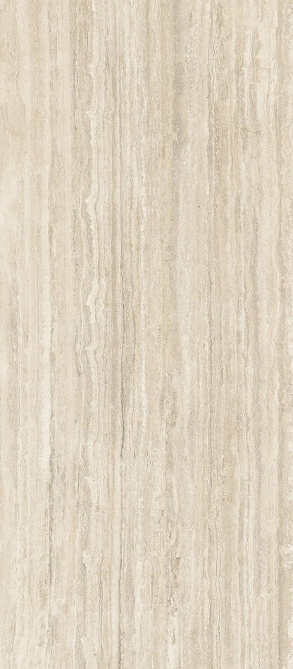 Lastra ceramica Realstone_Travertino Vein Beige 120x278 cm, productie Italia