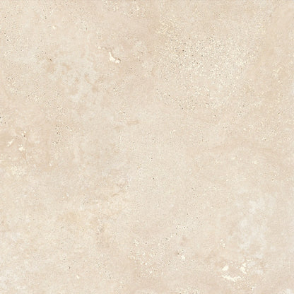 Gresie portelanata Realstone_Travertino Cross Beige 120x120 cm, productie Italia