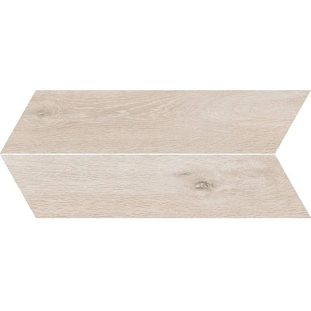 Gresie portelanata Woodchoice Milk 11x54 cm, productie Italia