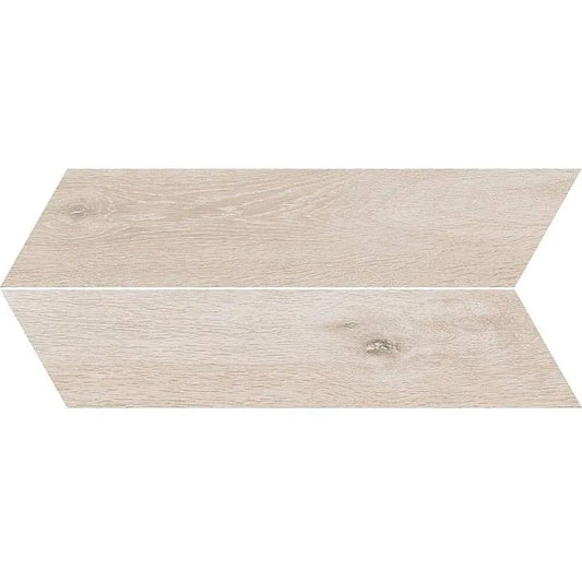 Gresie portelanata Woodchoice Milk 11x54 cm, productie Italia