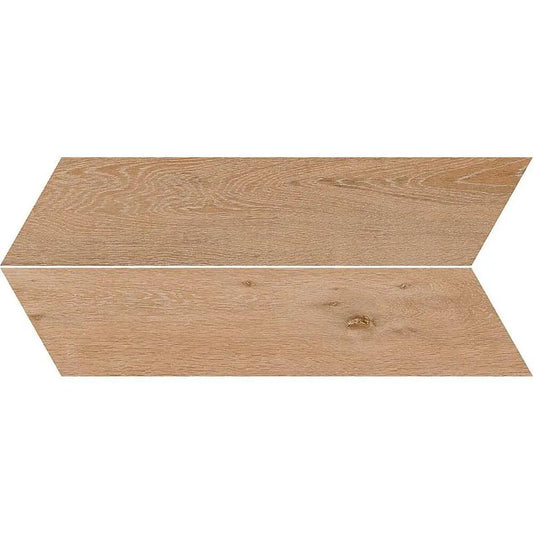 Gresie portelanata Woodchoice Coconut 11x54 cm, productie Italia