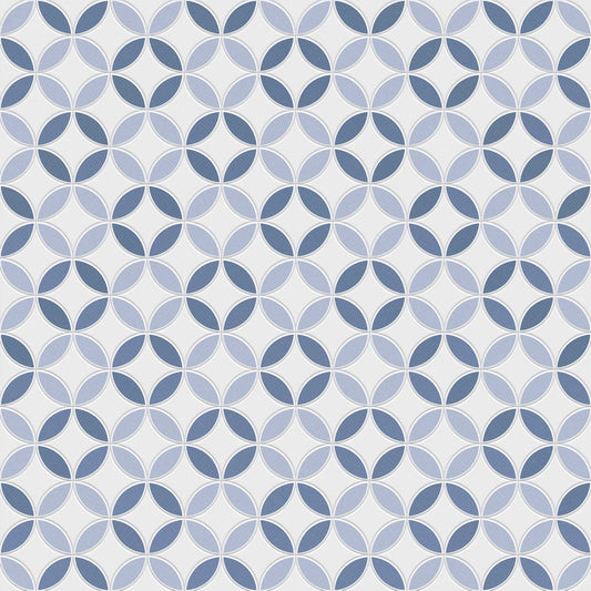 Gresie portelanta Orly BLUE 44x44 cm