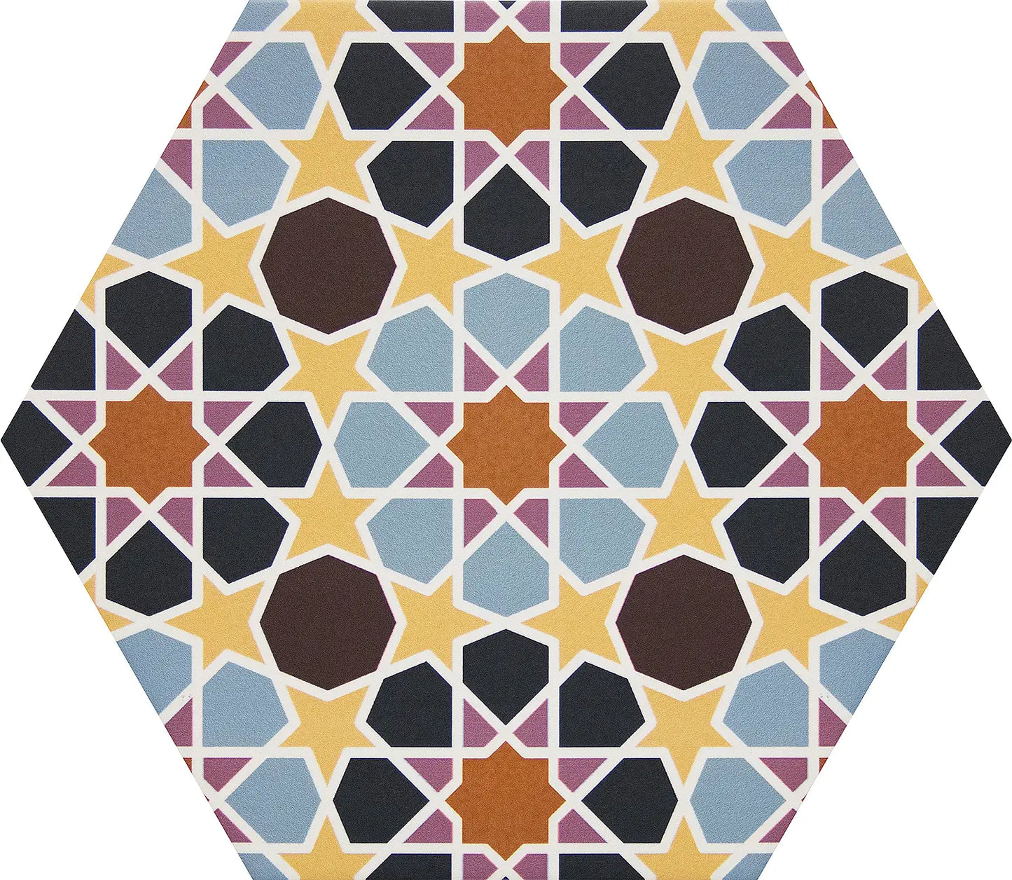 Gresie / Faianta Andalusi 33x28.5 cm, hexagon, portelanata