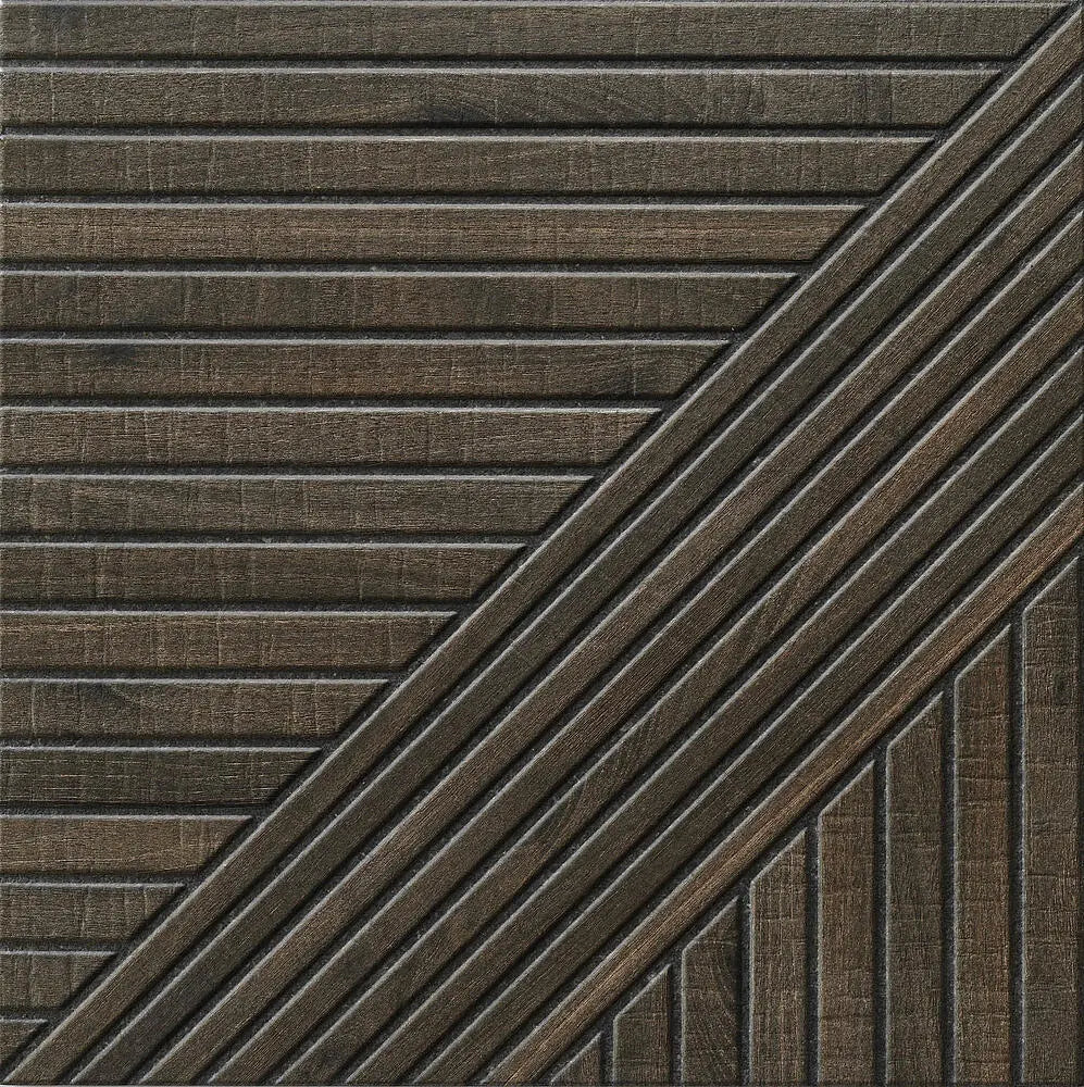 Gresie / Faianta Tangram Wood Walnut 44x44 cm, productie Spania
