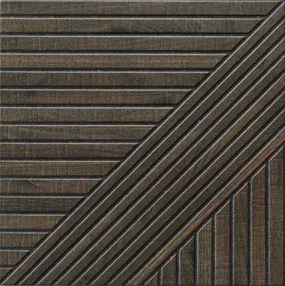 Gresie / Faianta Tangram Wood Walnut 44x44 cm, productie Spania