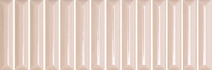 Faianta Tonalite Hashi Rosa 10x30 cm, relief, Italia