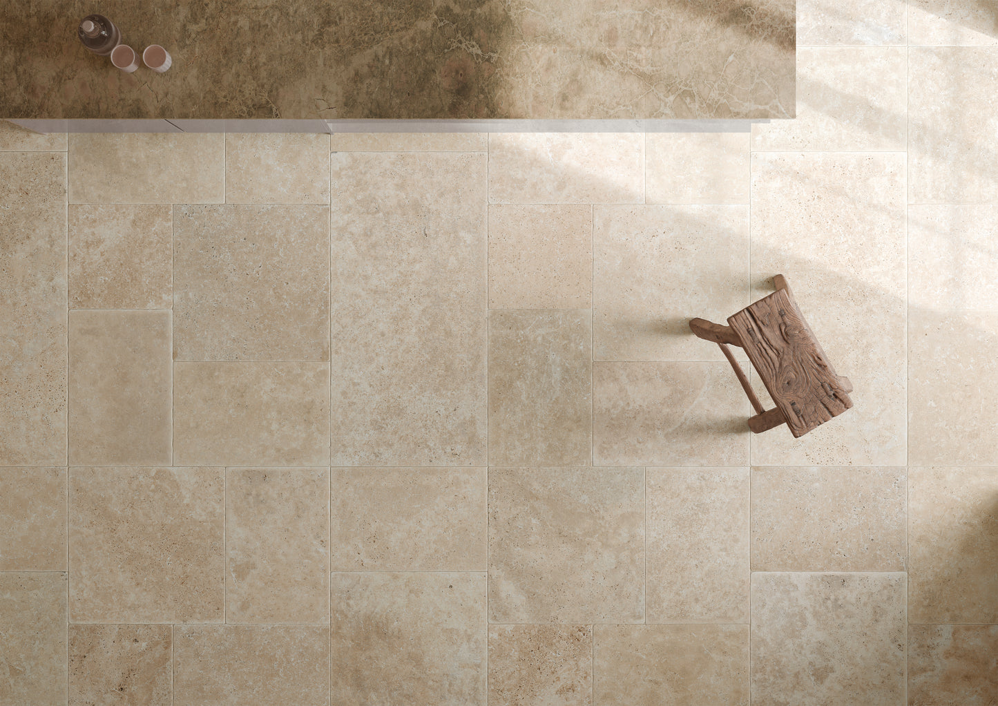 Gresie portelanata Timestone Beige 50x100 cm, productie Italia