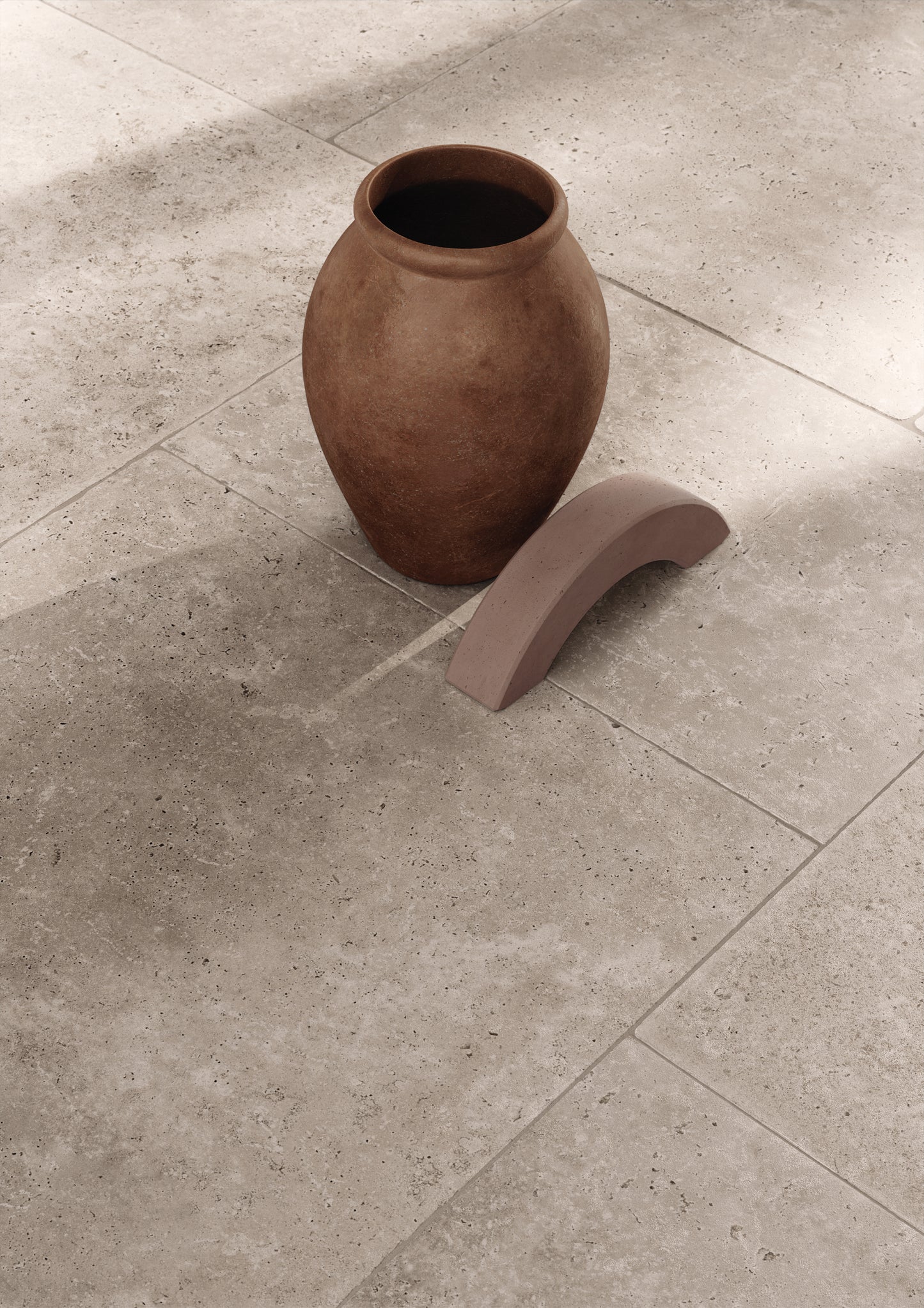 Gresie portelanata Timestone Grey 50x100 cm, productie Italia